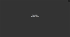 Desktop Screenshot of camillamantovani.com
